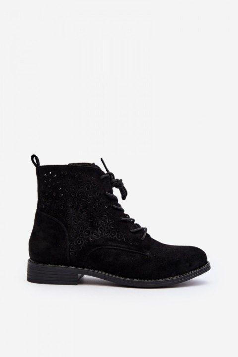 Botki Model S.Barski HY66-136 Black - Step in style - 36 Botki Model S.Barski HY66-136 Black - Step in style - 36