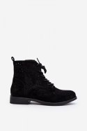 Botki Model S.Barski HY66-136 Black - Step in style - 39 Botki Model S.Barski HY66-136 Black - Step in style - 39