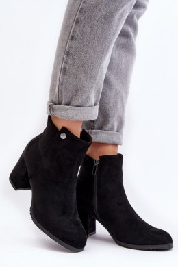 Botki Model Selela 23ZSSQ6936-11 Black - Step in style - 38