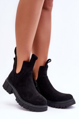 Botki Workery Model Heaven D8107 Black - Step in style - 40