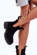 Botki Workery Model Heaven D8107 Black - Step in style - 40 Botki Workery Model Heaven D8107 Black - Step in style - 40