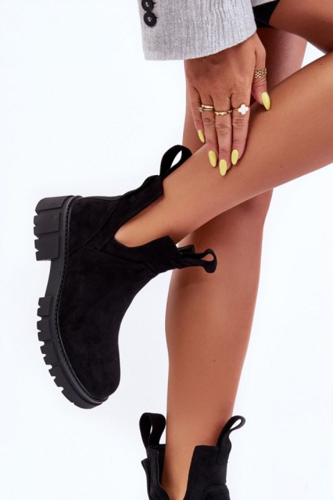 Botki Workery Model Heaven D8107 Black - Step in style - 40 Botki Workery Model Heaven D8107 Black - Step in style - 40