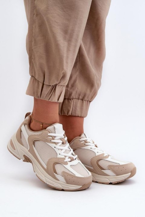 Buty Sportowe Model Kildia 891-4B Beige - Step in style - 37 Buty Sportowe Model Kildia 891-4B Beige - Step in style - 37
