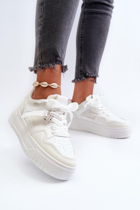 Buty Sportowe Model Moun WX-131 White - Step in style - 38 Buty Sportowe Model Moun WX-131 White - Step in style - 38