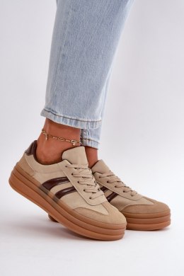 Buty Sportowe Model Nesonice 24SP26-6769 Brown - Step in style - 38