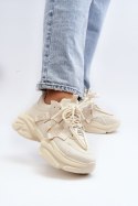 Buty Sportowe Model Windamella LA269P Beige - Step in style - 38