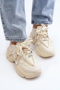 Buty Sportowe Model Windamella LA269P Beige - Step in style - 38