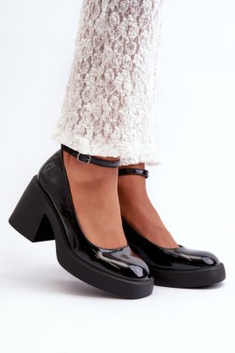Czółenka Model Effiba M383 Black - Step in style - 40
