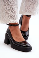 Czółenka Model Effiba M383 Black - Step in style - 40 Czółenka Model Effiba M383 Black - Step in style - 40