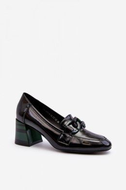 Czółenka Model Paliotte 58318 Black/Green - Step in style - 37