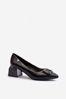 Czółenka Model Sarala 62101 Black - Step in style - 39