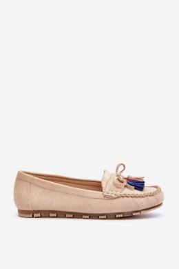 Mokasyny Model Dorine GS37 Beige - Step in style - 39