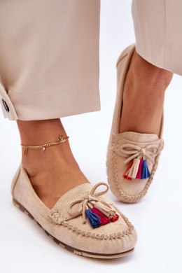 Mokasyny Model Dorine GS37 Beige - Step in style - 40
