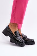 Mokasyny Model Imbleria 66616 Black Lakier - Step in style - 38 Mokasyny Model Imbleria 66616 Black Lakier - Step in style - 38