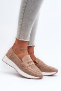 Mokasyny Model Inesqua 22-325 Beige - Step in style - 39