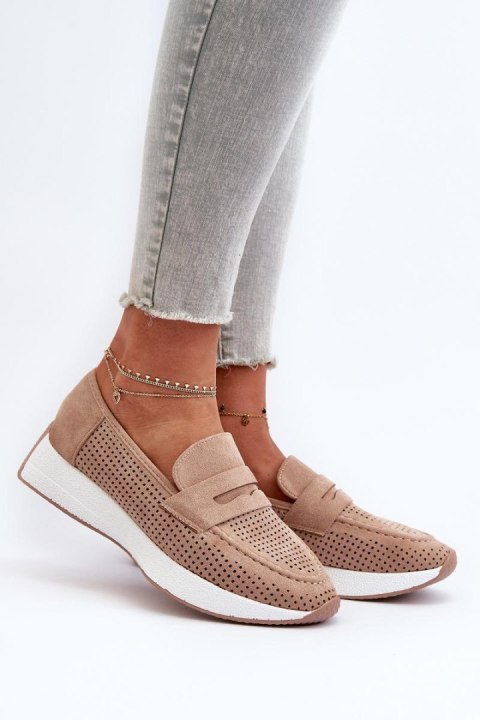 Mokasyny Model Inesqua 22-325 Beige - Step in style - 39