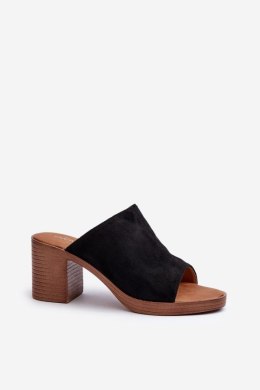 Sandał Klapki Model Varnila 24SD98-6763 Black - Step in style - 37