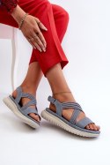 Sandały Model Ceclea 24SD06-7057 Blue - Step in style - 37 Sandały Model Ceclea 24SD06-7057 Blue - Step in style - 37