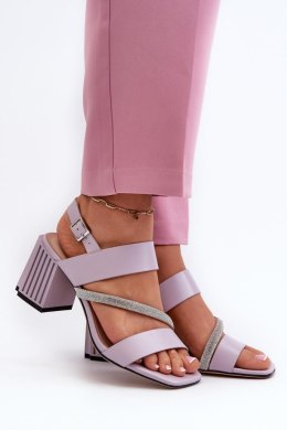 Sandały Model DA MR38-549 Violet - Step in style - 37