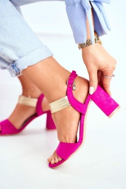 Sandały Model Enjoy GD-169 Fuksja - Step in style - 40