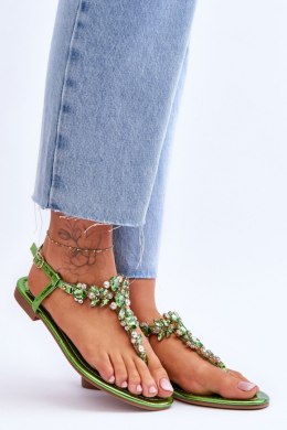 Sandały Model Lenisa H8-291 Green - Step in style - 36