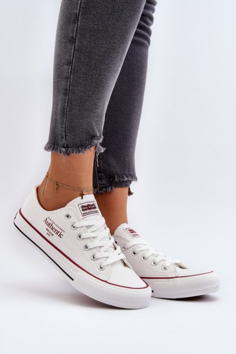 Trampki Model Big Star NN274235 White - Step in style - 36 Trampki Model Big Star NN274235 White - Step in style - 36