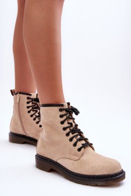 Workery Model Asteoris H1080 Beige Zamsz - Step in style - 40