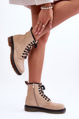 Workery Model Asteoris H1080 Beige Zamsz - Step in style - 40