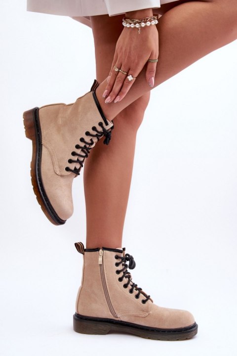 Workery Model Asteoris H1080 Beige Zamsz - Step in style - 40 Workery Model Asteoris H1080 Beige Zamsz - Step in style - 40