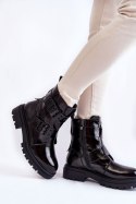 Botki Model LA.FI 250007B-LA Black - Step in style - 40