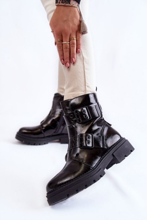 Botki Model LA.FI 250007B-LA Black - Step in style - 40 Botki Model LA.FI 250007B-LA Black - Step in style - 40