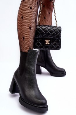 Botki Model Lemar Liresa 60440 Black - Step in style - 39