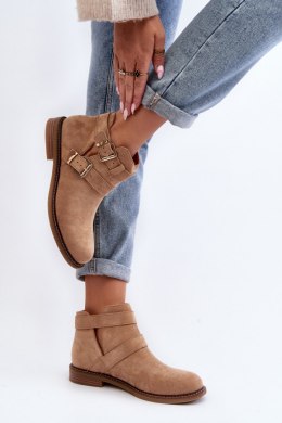 Botki Model Melviana A2901-63 Beighe - Step in style - 40