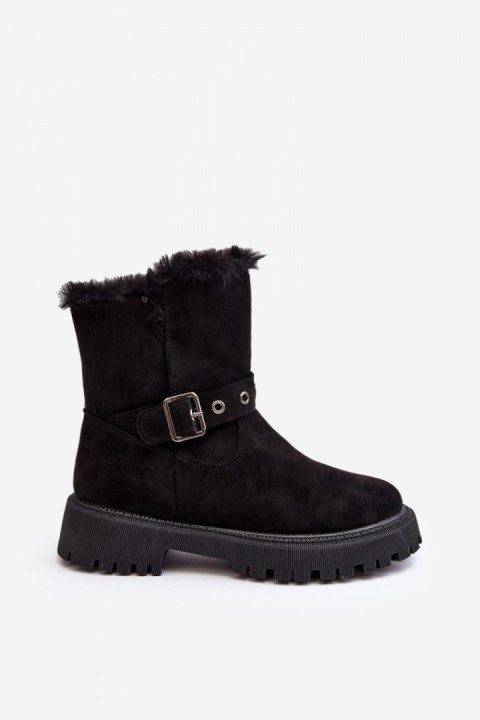 Botki Model Morcos 34632 Black - Step in style - 38 Botki Model Morcos 34632 Black - Step in style - 38