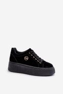Buty Sportowe Model Telirra TL251 Black - Step in style - 37 Buty Sportowe Model Telirra TL251 Black - Step in style - 37