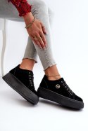 Buty Sportowe Model Telirra TL251 Black - Step in style - 37 Buty Sportowe Model Telirra TL251 Black - Step in style - 37