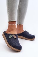 Kapcie Model Inblu ED000013 Navy - Step in style - 39 Kapcie Model Inblu ED000013 Navy - Step in style - 39