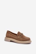 Mokasyny Model DA TW101 Brown - Step in style - 40