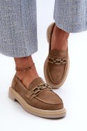 Mokasyny Model DA TW101 Brown - Step in style - 40