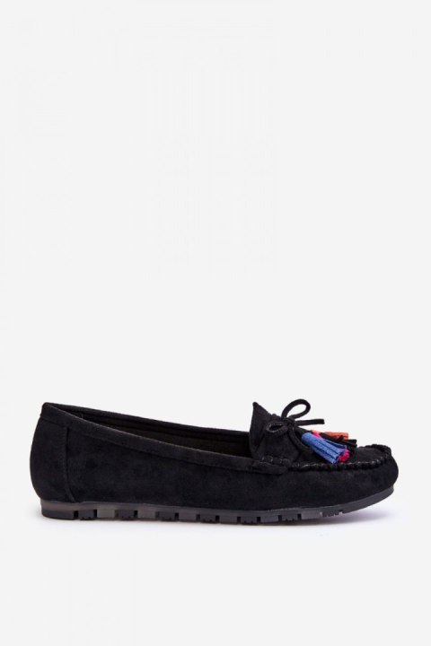 Mokasyny Model Dorine GS37 Black - Step in style - 37 Mokasyny Model Dorine GS37 Black - Step in style - 37