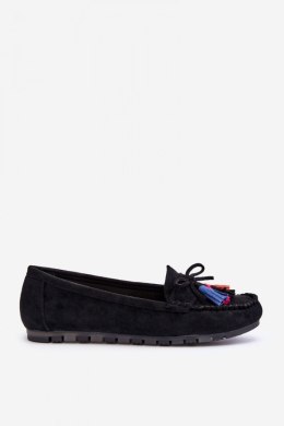 Mokasyny Model Dorine GS37 Black - Step in style - 38