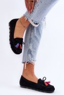 Mokasyny Model Dorine GS37 Black - Step in style - 40