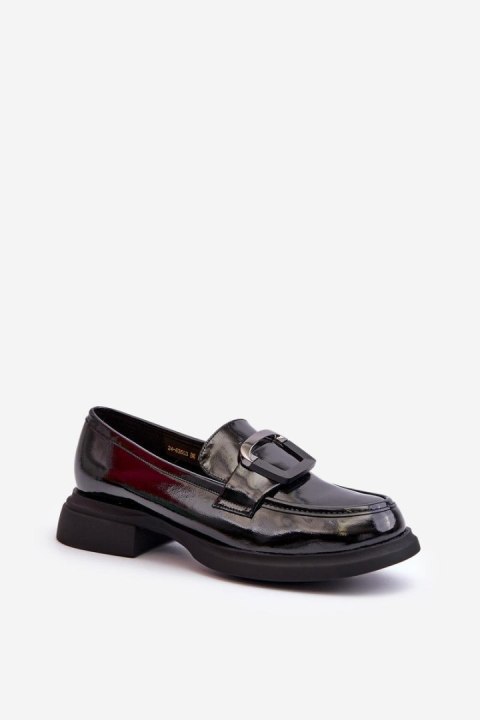 Mokasyny Model Fidodia 63503 Black - Step in style - 37 Mokasyny Model Fidodia 63503 Black - Step in style - 37