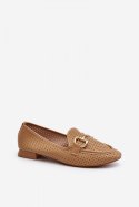 Mokasyny Model Iluvana FF-33 Camel - Step in style - 40