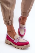 Mokasyny Model Zazoo 3475 Beige - Step in style - 39 Mokasyny Model Zazoo 3475 Beige - Step in style - 39