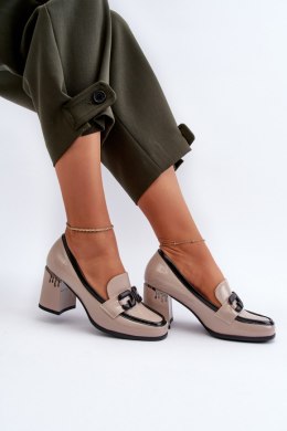 Półbuty Model DA MR38-973 Beige - Step in style - 41