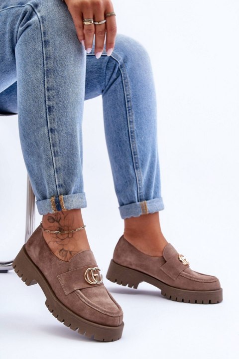 Półbuty Model Rosefalls 20153 Dark Beige Zamsz - Step in style - 39 Półbuty Model Rosefalls 20153 Dark Beige Zamsz - Step in style - 39