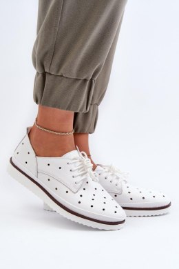 Półbuty Model S.Barski LR182 White - Step in style - 39