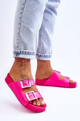 Sandał Klapki Model Zaxy HH285160 Fuksja - Step in style - 37