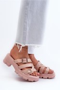 Sandał Klapki Model Zaxy NN285044 Light Pink - Step in style - 38 Sandał Klapki Model Zaxy NN285044 Light Pink - Step in style - 38